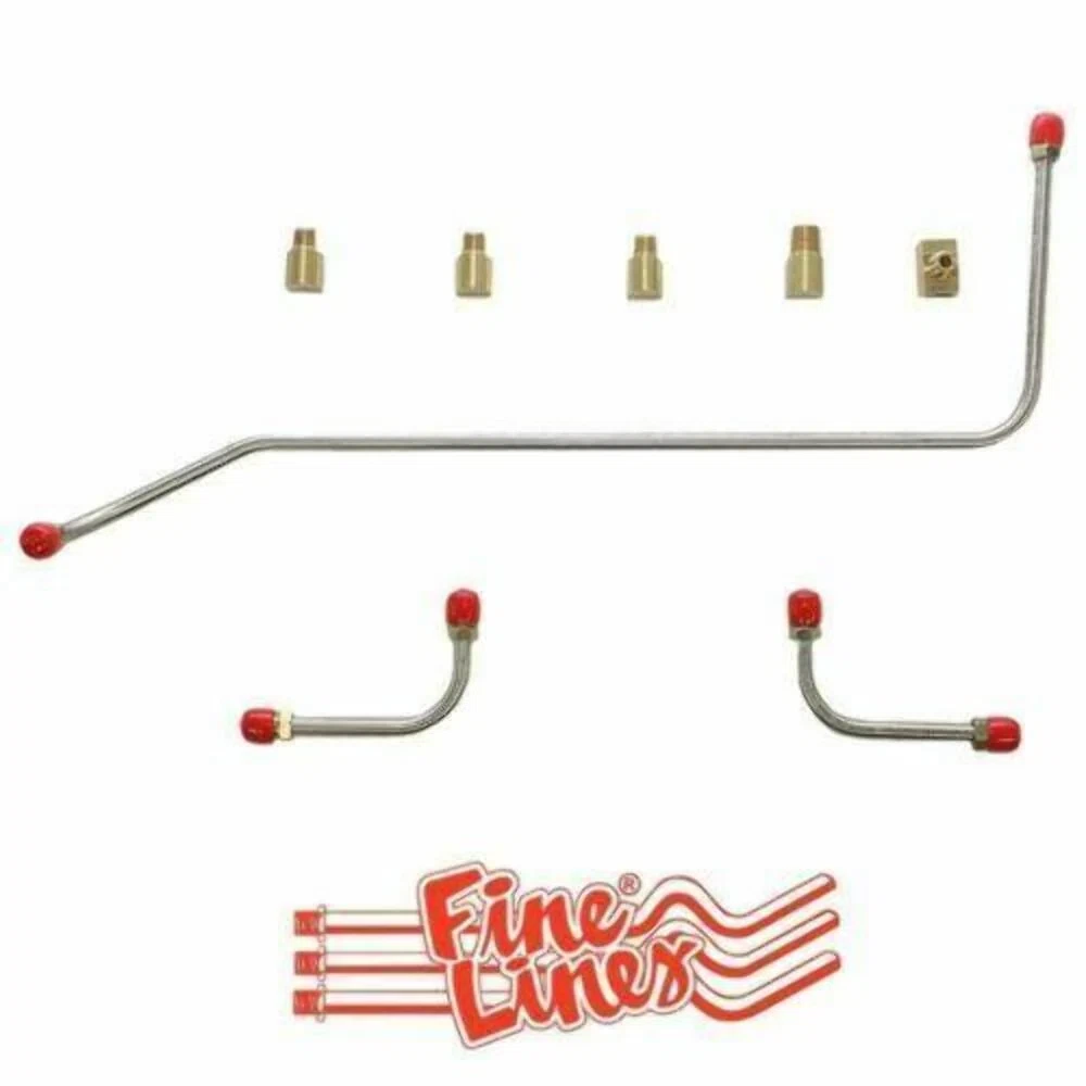 1956-58 Chevrolet Corvette Pump-Carb Fuel Line 265_283 8cyl 2 X 4 BBL -VPC5604OM